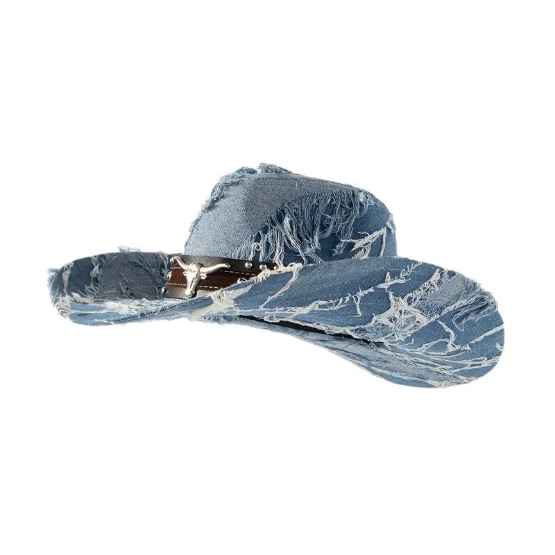 Rangler Denim Distressed Hat
