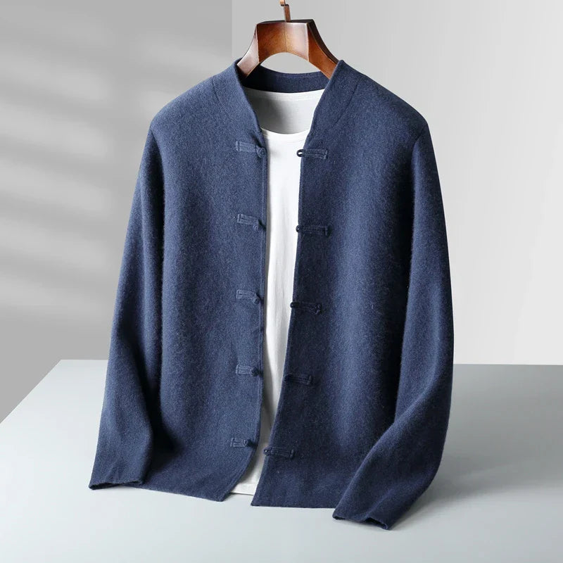 Mandarin Collar Cardigan