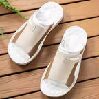 Block Slip-On Summer Sandals