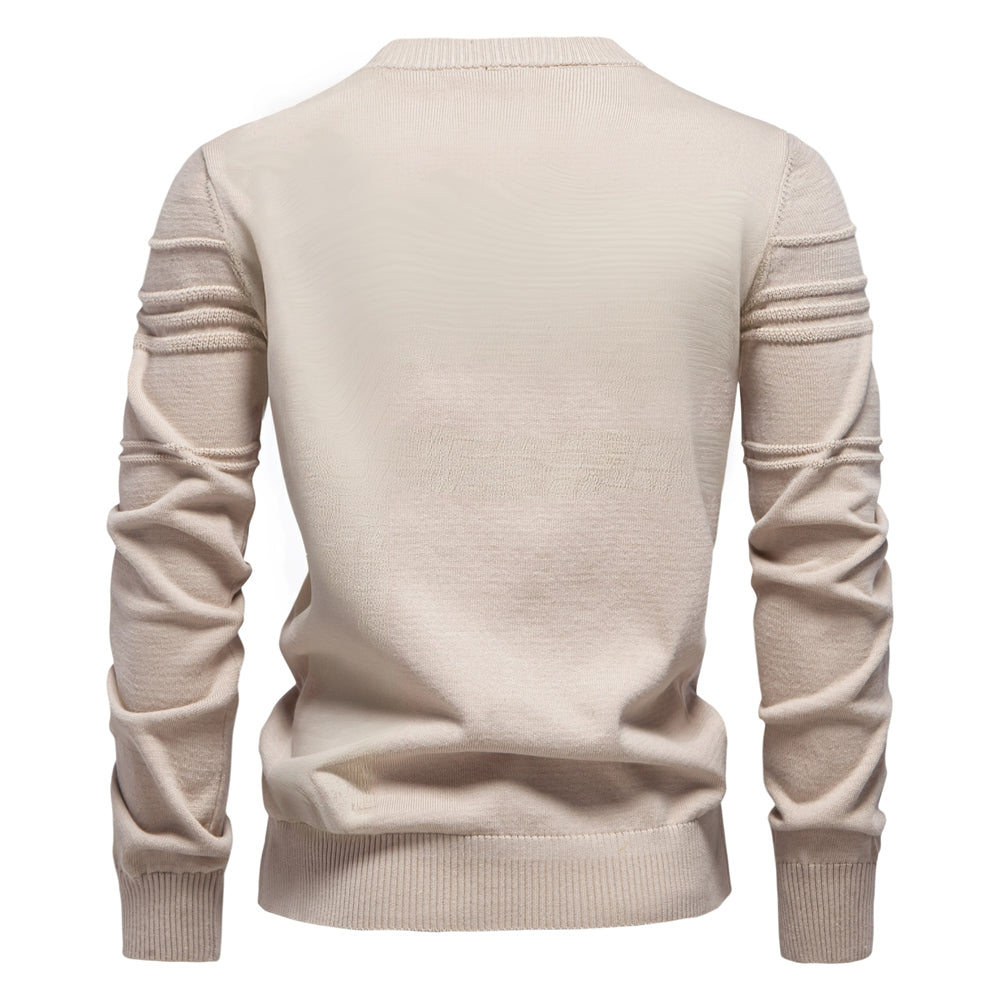Men's Textured Sweater