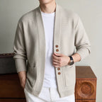 Slim Fit Cardigan Sweater