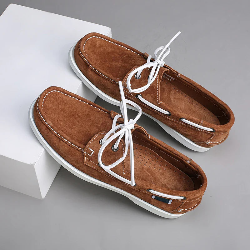 Cape Suede Boat Shoes