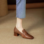 Elegant Thick Heel Shoes