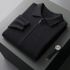 Cashmere Zip Cardigan Jacket