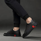 Plaid Panel Casual Sneakers