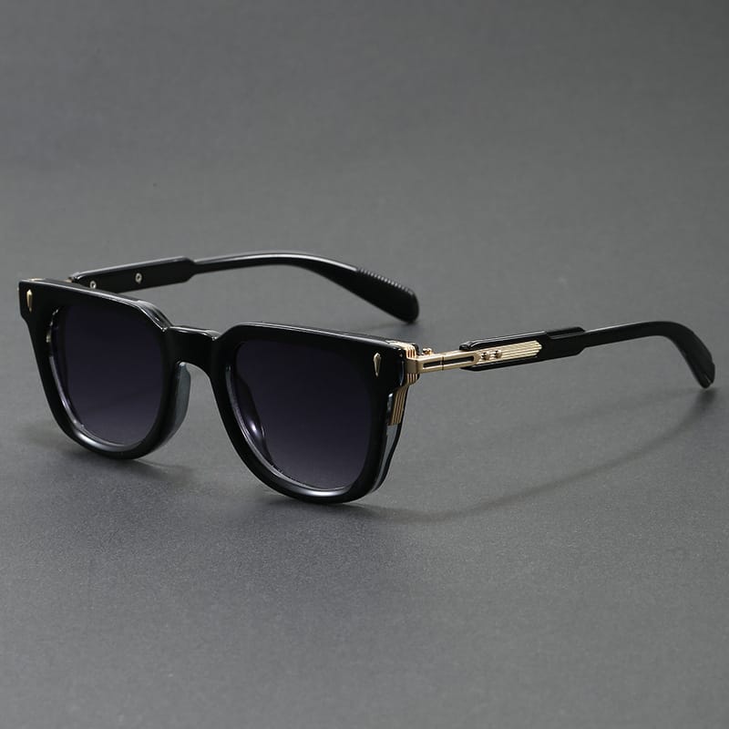 Rivet Square Punk Sunglasses