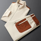 Stand-Collar Casual Sports Suit