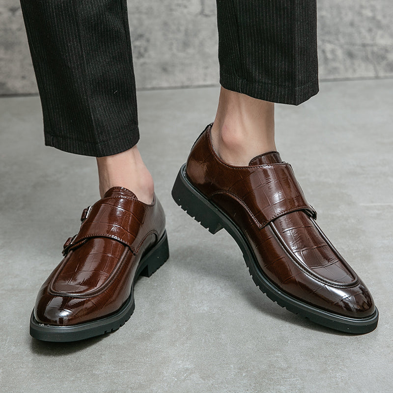 Vilano Croc Leather Monks