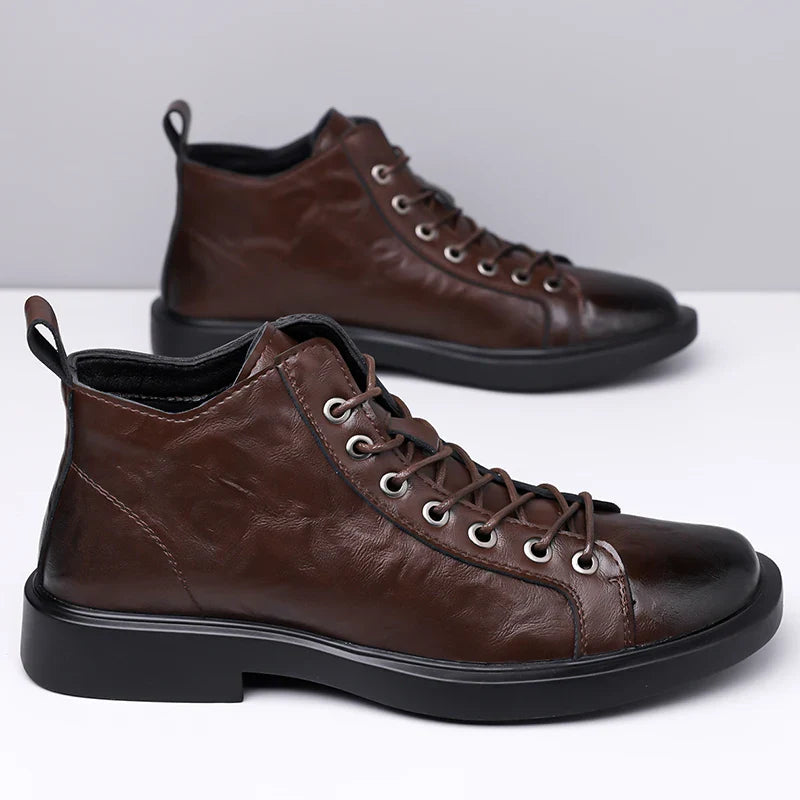 Handmade Leather Casual Boots