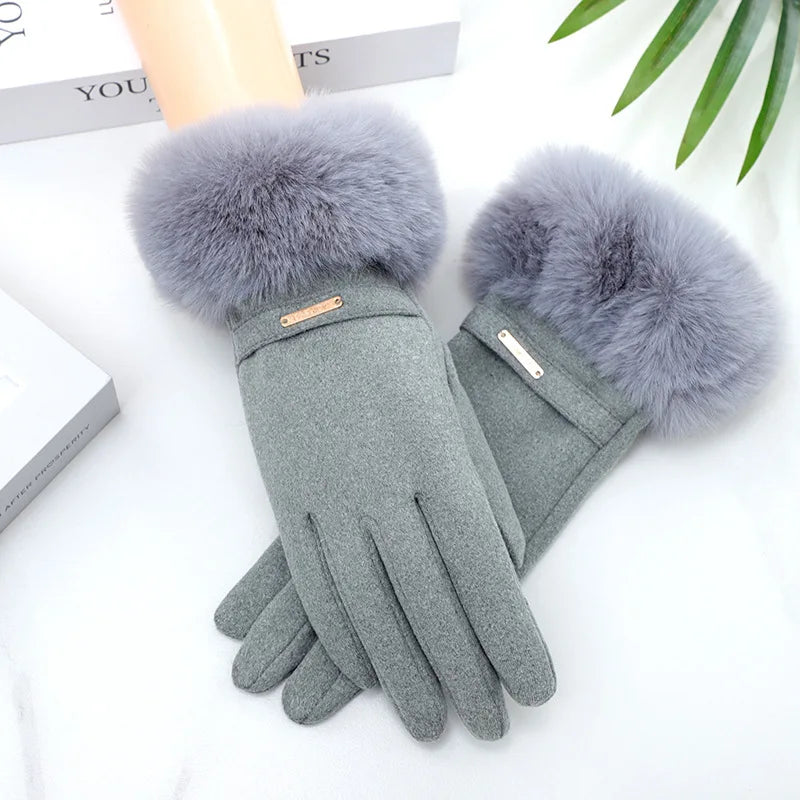 Luxury Plush Touchscreen Gloves