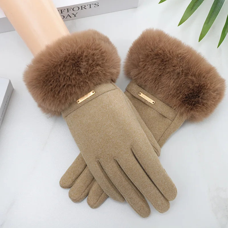 Luxury Plush Touchscreen Gloves