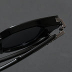 Rivet Square Punk Sunglasses
