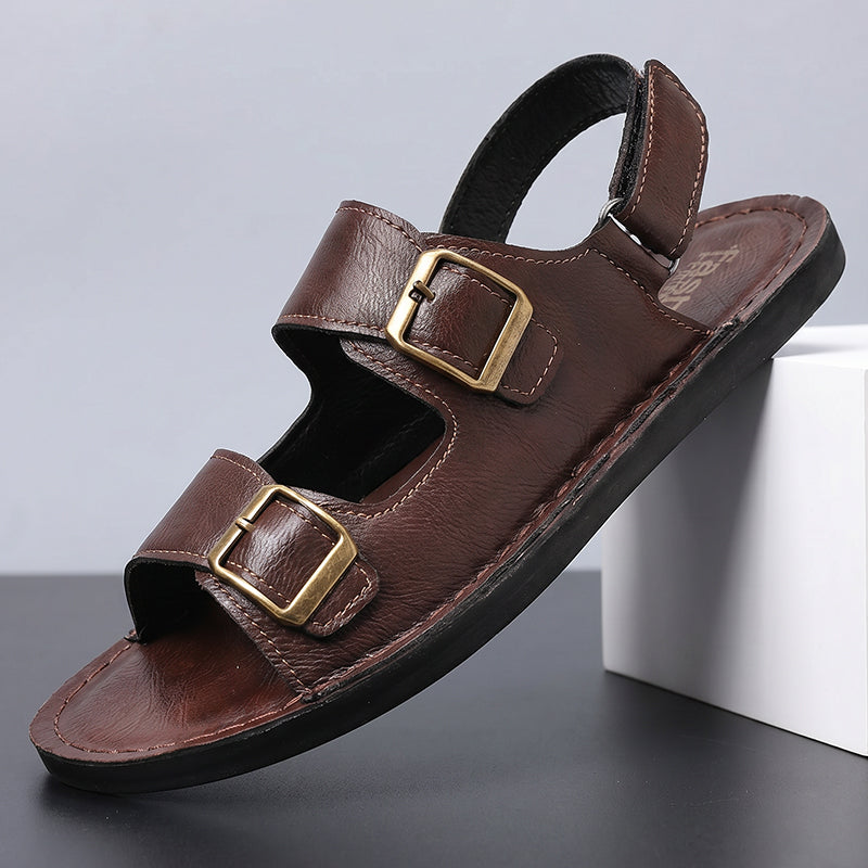 Men's Convertible Leather Sandals