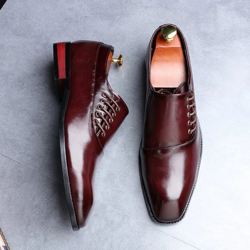 Leather Business Oxford Shoes