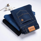 Casual Straight Stretch Jeans