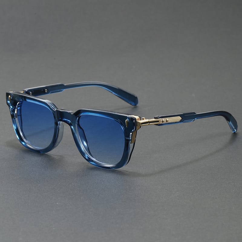 Rivet Square Punk Sunglasses