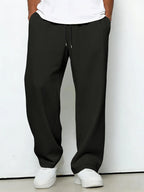 Straight Leg Casual Trousers