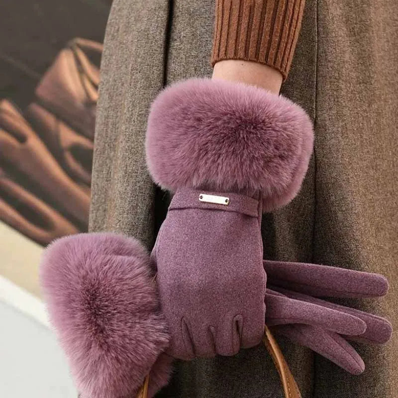 Luxury Plush Touchscreen Gloves