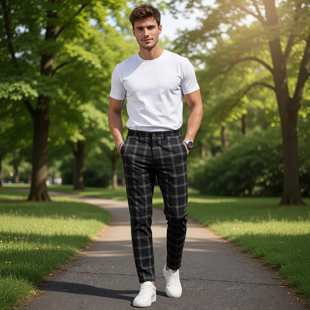 Slim Fit Suit Pants