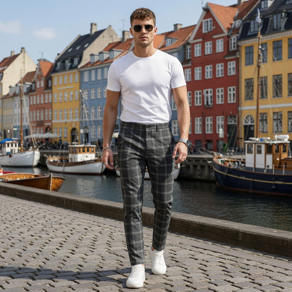 Slim Fit Suit Pants