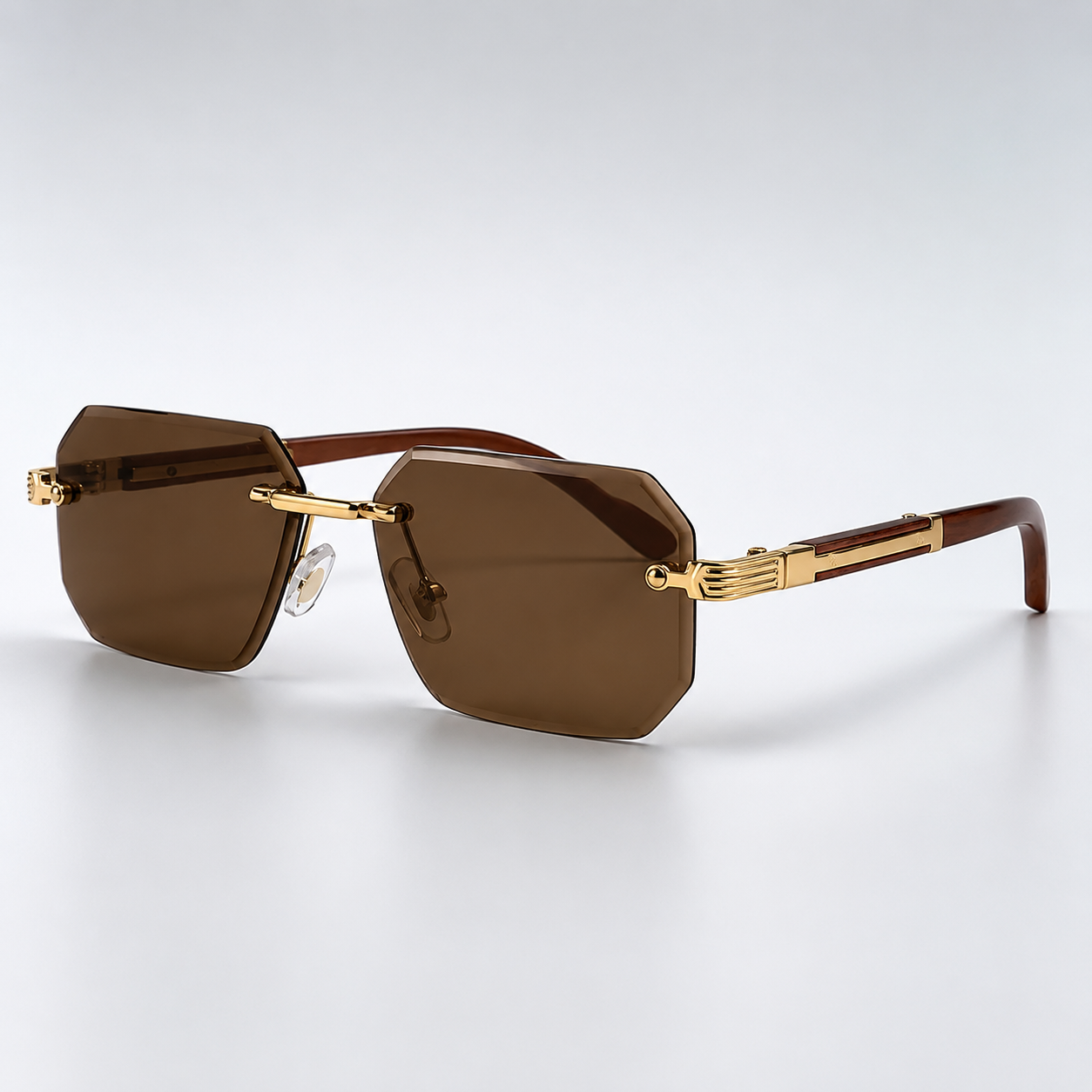 Titan Rimless Verge Sunglasses