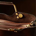 Leather Retro Bucket Bag