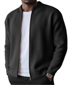 Corduroy Zip-Up Cardigan
