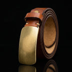 Grain Brass Buckle
