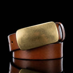 Grain Brass Buckle
