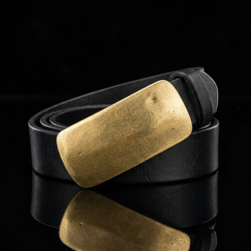 Grain Brass Buckle