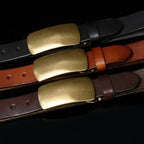 Grain Brass Buckle