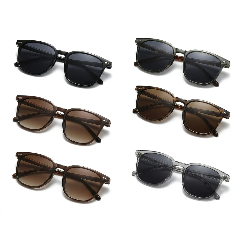 Retro Rectangle Fashion Eyewear