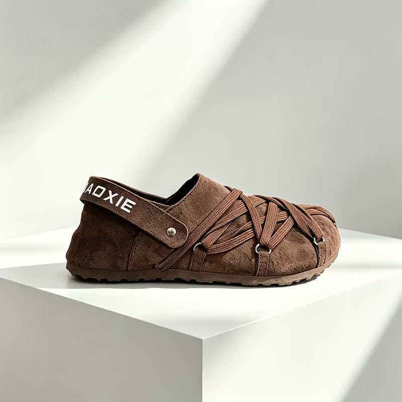 Woven Casual Closed-Toe Shoes