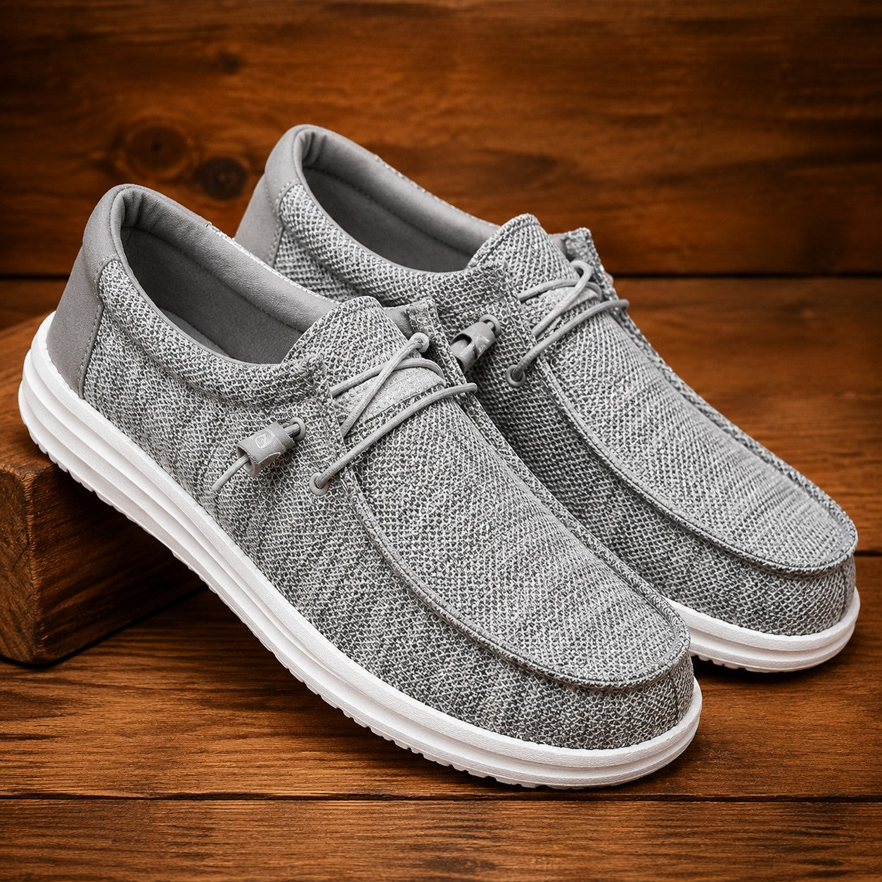 Men's Slip-On Canvas Loafers