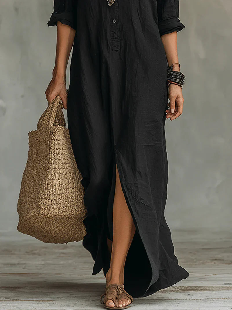 Bohemian Button Down Maxi
