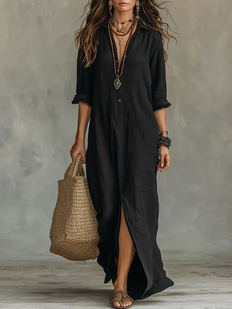 Bohemian Button Down Maxi