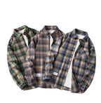 Vintage Plaid Flannel Shirt