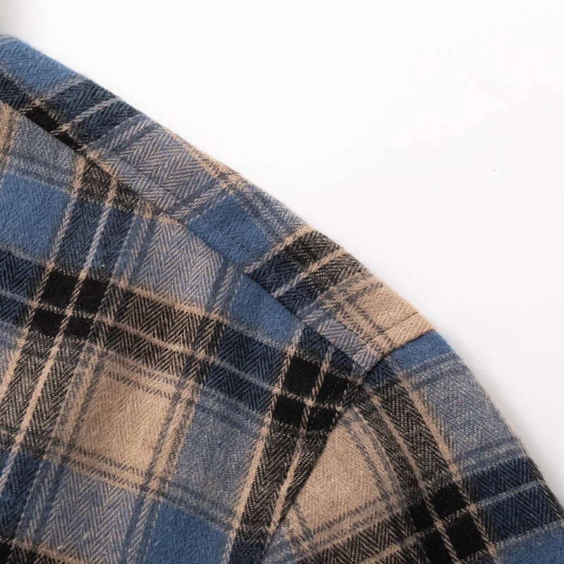 Vintage Plaid Flannel Shirt