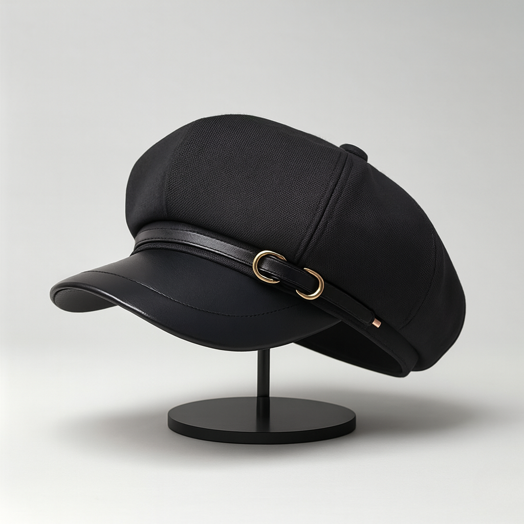 Octagonal Beret Cap