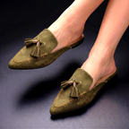 Valeria Tassel Mules