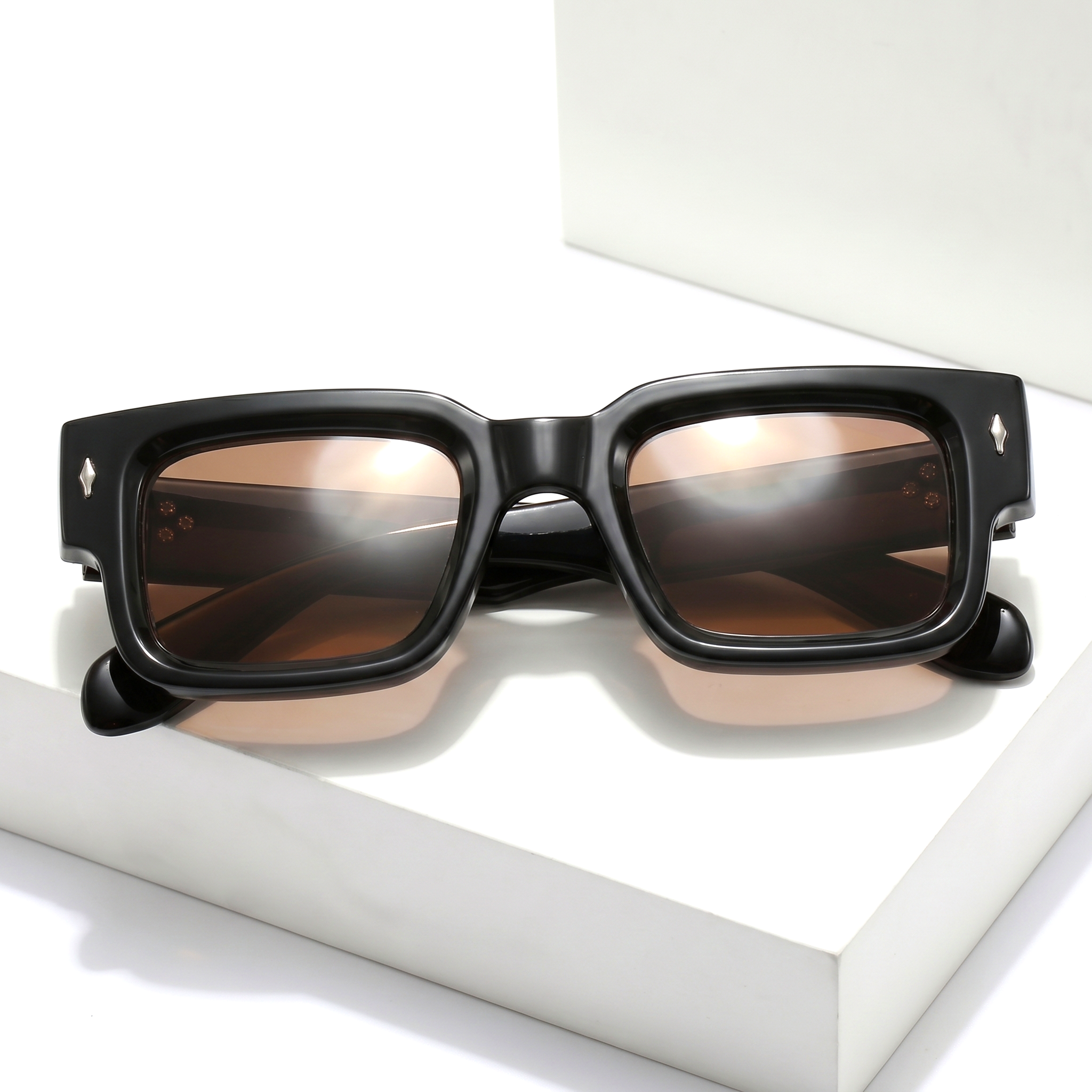 Vintage Small Square Sunglasses