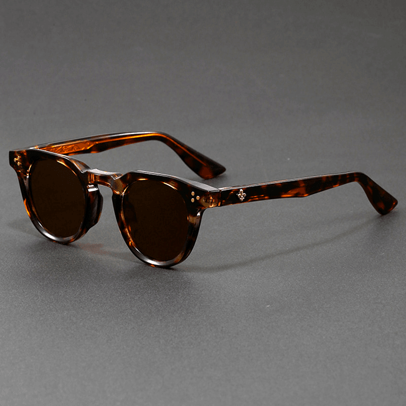 Vintage Round Polarized Sunglasses