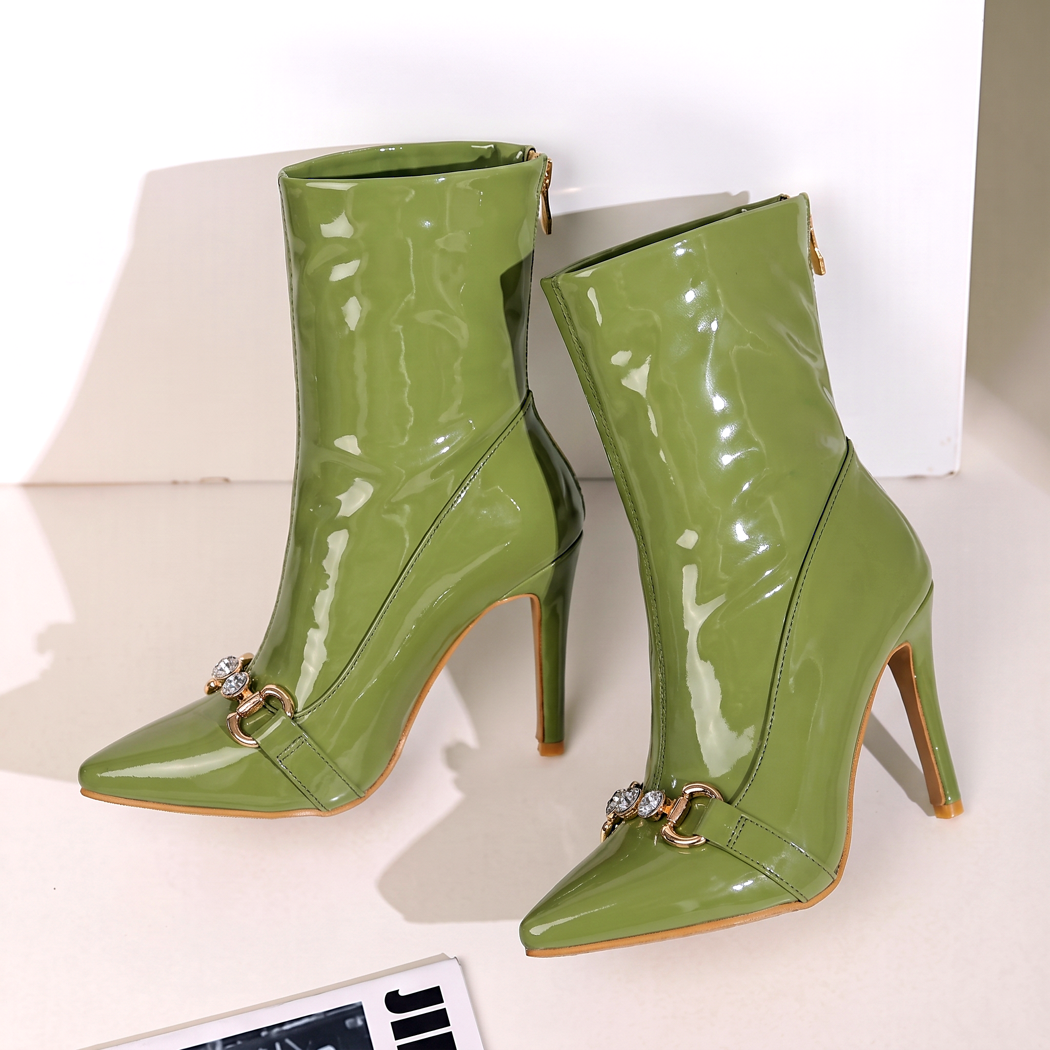 Crystal Stiletto High Heel