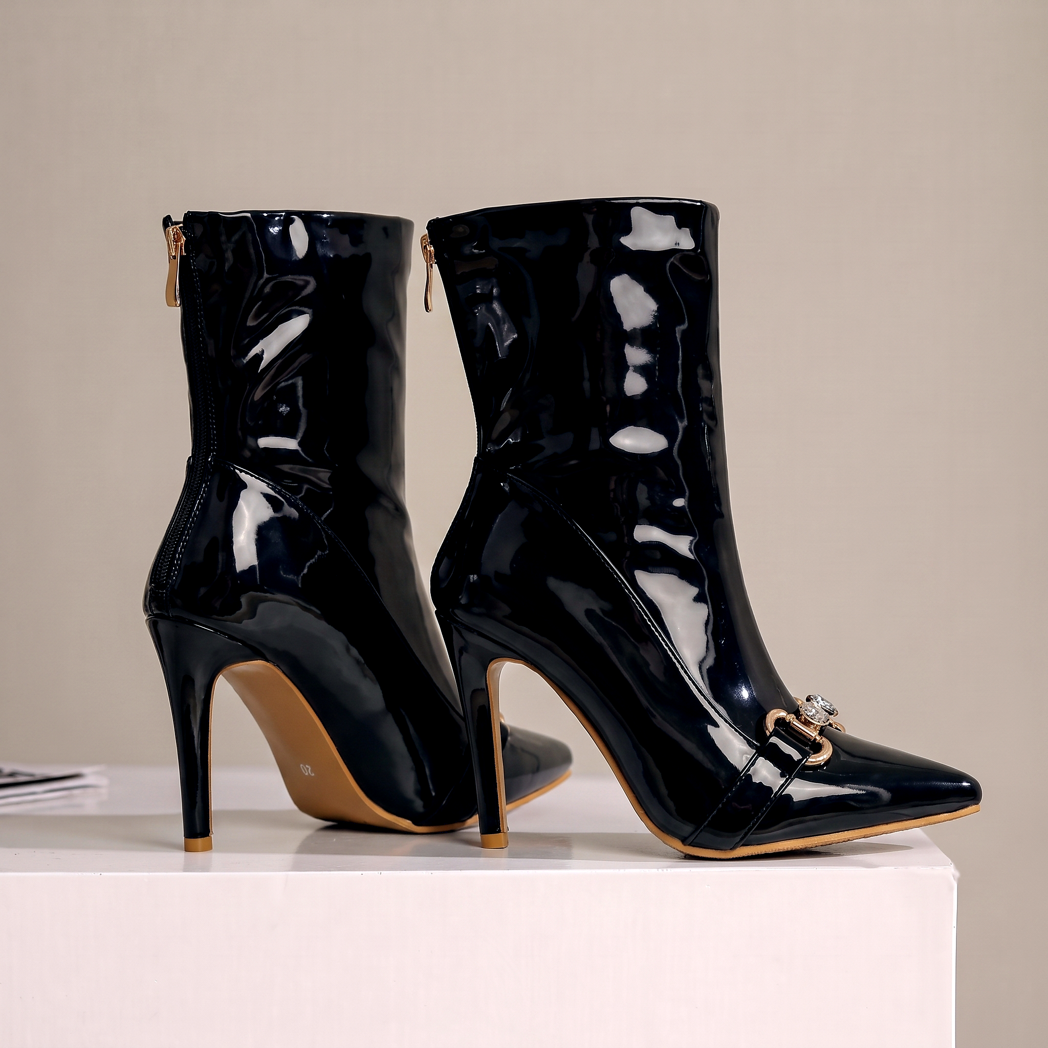 Crystal Stiletto High Heel