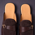 Premium Suede Slip-On Mules