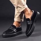Breathable Leather Walking Shoes
