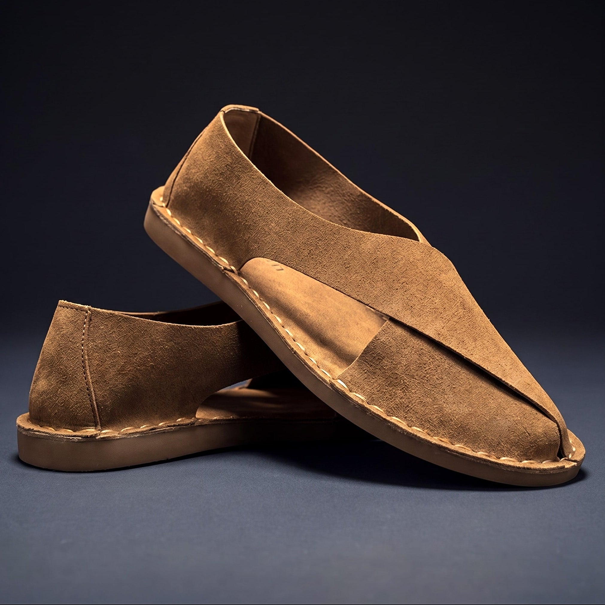 Handcrafted Cow Suede Sandals