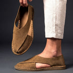 Handcrafted Cow Suede Sandals