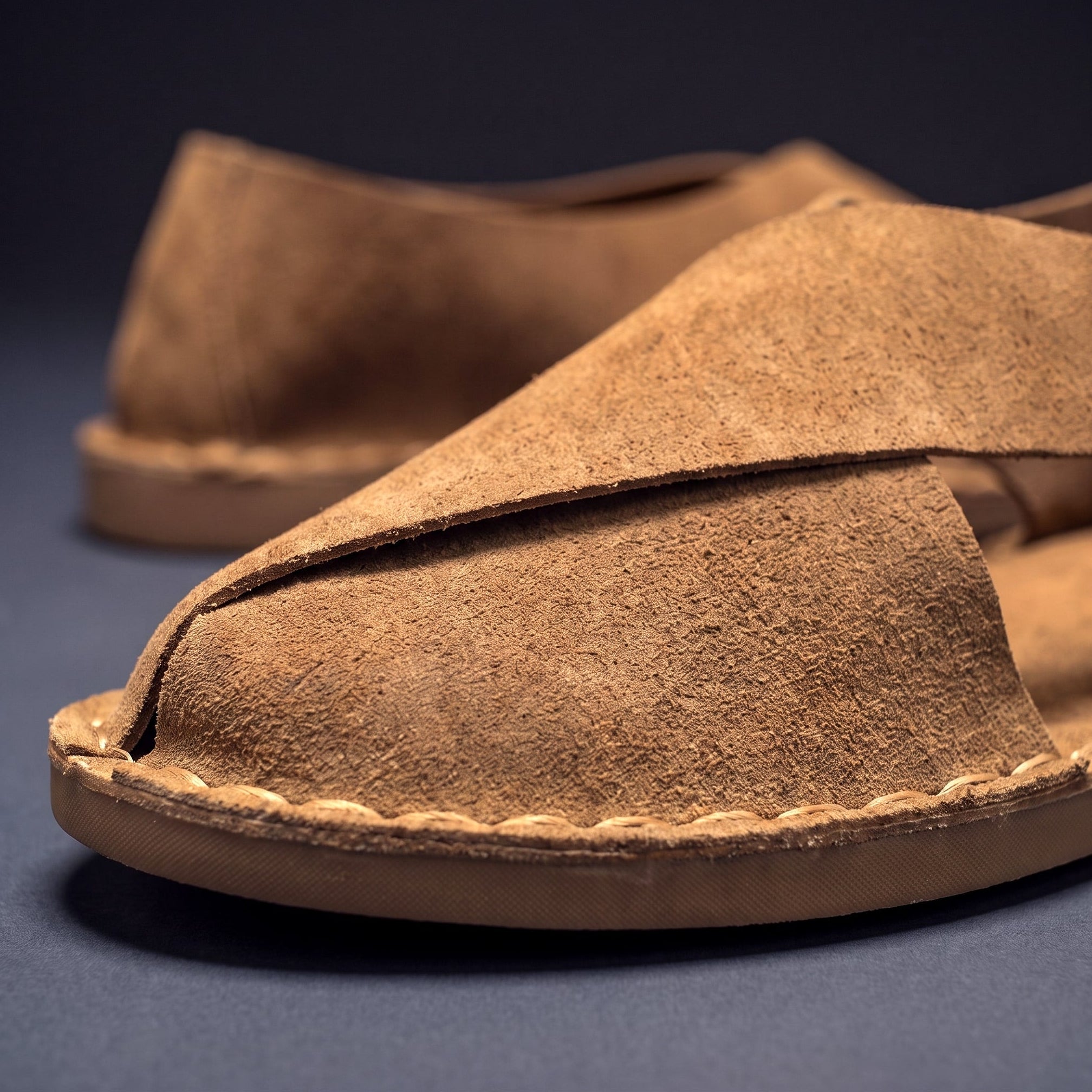 Handcrafted Cow Suede Sandals