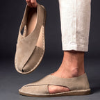 Handcrafted Cow Suede Sandals